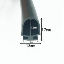 맞춤형 고무 충돌 회피 개스킷 버블 인서트 씰링 스트립 바 블랙, 3M, like the pic_2