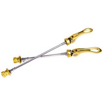 자전거 축 볼트 MTB 로드 바이크 퀵 릴리스 휠 허브 꼬치 QR 전면 9x100 후면 10x135mm 산악 액슬 잠금 레버 꼬치107869, Gold