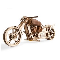 유기어스 3D 목재 퍼즐 우든시티, 3D목재퍼즐 바이크 (Bike), 189p