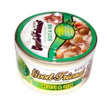 굿프랜드 반려견 습식캔 닭고기야채캔 100g 먹이 개, 저렴한닷컴 1, 저렴한닷컴 본상품선택