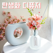 탄생화 디퓨저 선물 세트 4월 탄생화 벚꽃 남자 친구 여자 친구 남사친 여사친 언니 선생님 직장동료 생일선물 집들이선물 결혼선물 실내 디퓨저 실내 방향제 디퓨져, 청포도, 120ml