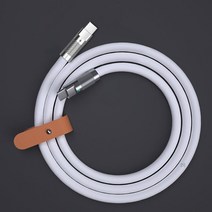 휴대폰 핸드폰 스마트 폰 충전 기 선 120w 6a 초고속 PD 타입 C 액체 실리콘 케이블 급속 1M 2M Usb c-c 충전기 퀵차지 고속충전, [03] white, [02] 1m PD, 03 white_02 1m PD