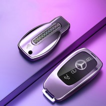[JR SHOP] 벤츠 GLS GLE CLA A B C E S클래스 키케이스 키커버 키홀더 악세사리 용품, [JR_S]_신형_퍼플