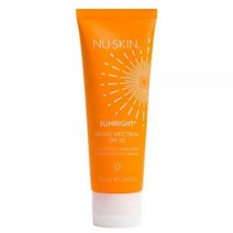 뉴스킨 Nu Skin Sunright 50 브로드 스펙트럼 SPF 페이스 앤 바디 자외선 차단제