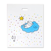 말씀이 있는 크리스챤 비닐쇼핑백 비닐봉투 대 사이즈 2종, 1.쉼