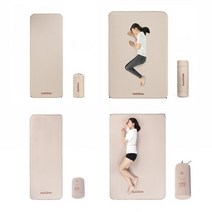 네이처하이크 자충매트 캠핑매트 3cm 6cm, 베이지, NH 자충매트 6cm