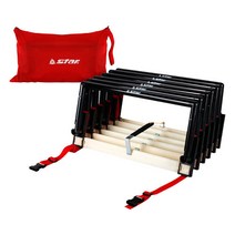 기타브랜드 스타 축구연습 훈련용품 허들 허들 사다리(조절형)