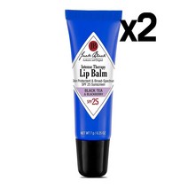 잭블랙 립밤 블랙티 블랙베리 SPF25 2팩 Jack Black Lip Balm
