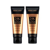 베르가모 리얼 골드 콜라겐 필오프팩 100ml 피지 제거 얼굴 모공 청소 블랙헤드 피부결개선 모공축소 피부광채 모공 노폐물 각질 제거 모공팩, 2개