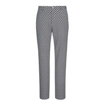 까스텔바작 남성 아트 밴드 스트레치 패턴 슬림핏 팬츠 BG0SPT302WH