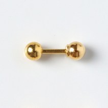24K 순금 볼피어싱 (3mm 순금볼+순금 잠금볼)