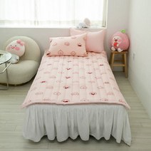 카카오프렌즈 먼지없는 누빔패드(SS)_방긋어피치, 색상:방긋어피치