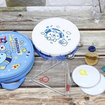 캐릭터 리듬세트 블루 4종류악기 리듬셋트 악기소품, 본상품선택