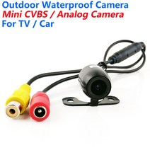 화물차후방카메라 탑차 트럭 140 학위 와이드 앵글 CCTV 아날로그 카메라 12V 미니 전면/후면보기 보안 미, 02 PAL_02 Rear View