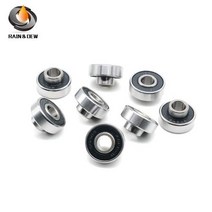 스케이트보드 댄싱 입문용 롱보드 가방 1Pcs 608 RS 베어링 8x22x7mm ABEC11 통, 22mm+8mm