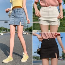 여성 치마 반바지 청치마 청반바지 청스커트 FLA18