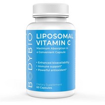 바디바이오 리포조말 비타민 C 1000mg 60캡슐, 60정