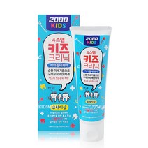 2080 키즈 크리닉 치약 4스텝 순한민트향 80g 8세이상 / 초등학생 저학년