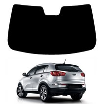 로톰 스포티지 전면 열성형 썬팅필름, 열차단 35 (중간), 스포티지R (10년-15년), 기아