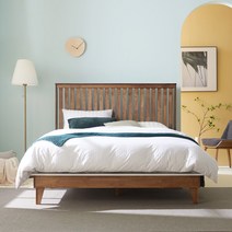 퍼니홈 모비딕 원목 Q 침대