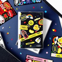 워너디스 (만년형)클리어 데코 다이어리 컬러 오브젝트 심플다이, 타입:02.옐로우(YELLOW)