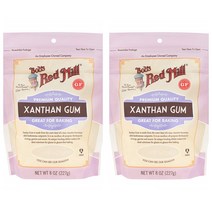 1+1 밥스레드밀 잔탄 검 Xanthan Gum 고무질 글루텐 무함유 227g 2팩, 1개