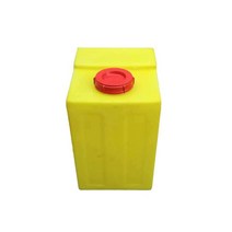 가벼운 PE 사각 말통 화공약품용기 다목적 기름통, 15L