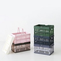 마켓비 KONTINO 폴딩 바스켓 8L, 1개, 원톤네이비 1690.9392