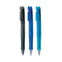 제브라 클립온 3색볼펜 B3A3 0.7mm, 01-흑색