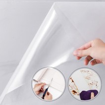 파격특가! 대용량 주방 투명 오염방지 롤 접착 필름 시트지 씽크대 가스렌지 기름 때 튐 방지 타일 시트 시트지, 3개