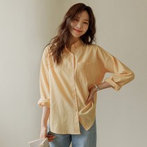 테빙 고방체크 컬러셔츠