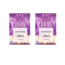 홀랜드앤바랫 망고 파인애플 피스 100g Holland & Barrett Mango Pineapple Pieces, 2팩