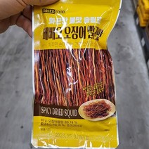 신화에프에스 빼빼오 오징어 빨간맛 40g