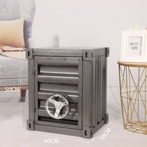 인더스트리얼가구 컨테이너캐비닛 레트로빈티지스타일 테이블, BB