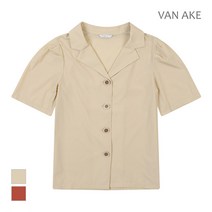 [반에이크] 단추포인트 카라 블라우스_VB08BLMD06A