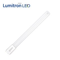 루미트론 2관LED 램프 27W 형광등(45W / 55W형광등 대체용)주광색 백색 전구색, 전구색(오렌지색)