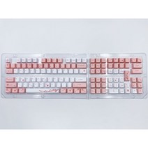 무접점키보드 기계식 키보드 키 캡 OE/M 높이 맞춤형, 모델명, OEM123pcs벚꽃