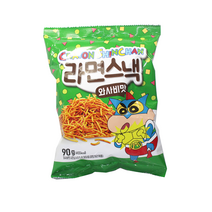 크레용신짱 라면스낵 와사비맛 90g, 2개, 2개