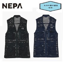 네파 이월 출시가 129 000원(60%할인) 심플한 베스트 전면에 매쉬 소재 적용하여 여름철 시원하게 착용 가능한 여성 라이프스타일 메쉬 베스트_7H41441