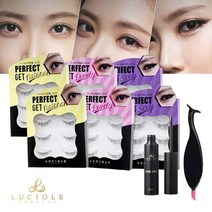 [루시올레] 속눈썹 8쌍(2박스) + 핀셋 + 글루, 종류:러블리, 상세 설명 참조