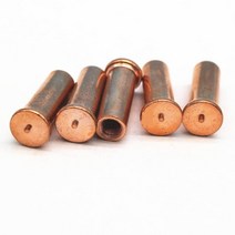 스터드용접기 M3 M4 M5 M6 x L 구리 도금 용접 스터드 오프 나사 납땜 핀 PCB LED SMT 커넥터, 17 M3X14mm 100Pcs