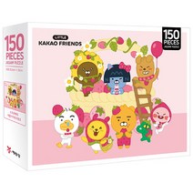 스마트베어 예림당 직소퍼즐 스트로베리 리틀카카오프렌즈 150, 단품없음