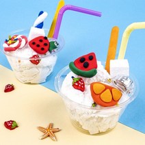 클레이 빙수모형만들기 4인 유치원 교재교구 집콕놀이키트