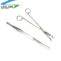 리글라스 수초 핀셋+가위 [곡형] 세트, 리글라스 핀셋 (곡형) 핀셋만