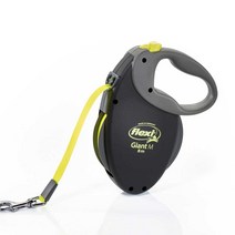 플렉시자동줄 자이언트 중형견 대형견 강아지 자동리드줄 8m, 자이언트 테이프 M 옐로우 8m