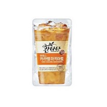 롯데칠성음료 칸타타 아이스 카라멜마키아토 파우치 230ml, 19개