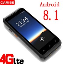 QR 무선 바코드 CARIBE PL-55L 안드로이드 핸드 헬드 PDA 1D /2D 바코드 스캐너 와이파이/4G 창고, 04 1D NFC_02 AU