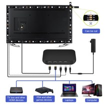 중소기업 60인치 TV tv 티비Sync HDMI TV 백라이트 투야 스마트 앱 컨트롤 W, 04 For 50-56 inch_01 EU plug