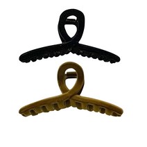 수스다 2종세트구성 벨벳 꼬임집게핀 빅사이즈 13CM 올림머리 집게핀 헤어집게핀 머리핀