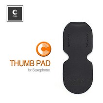 씨엘 썸패드(색소폰용) 프리미엄 가죽 엄지 보호대(손고무), 블랙